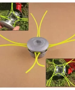 GRID COOL Tête De Débroussailleuse Universelle, Tête Coupe-bordure En Aluminium Fils Pour Débroussailleuse à Essence Tondeuse à Gazon A -Débroussailleuse Soldes Magasin 68493329 3