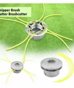 GRID COOL Tête De Débroussailleuse Universelle, Tête Coupe-bordure En Aluminium Fils Pour Débroussailleuse à Essence Tondeuse à Gazon A -Débroussailleuse Soldes Magasin 68493329 4