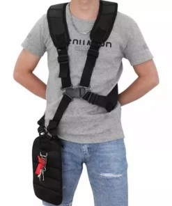FVO Ceinture-baudrier Pratique à Double Boutonnage Pour Débroussailleuse De Jardin. -Débroussailleuse Soldes Magasin 68586103 5