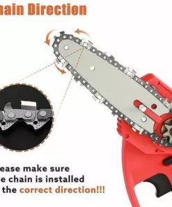 GRID COOL Accessoire Pour Débroussailleuse Chaîne De Scie à Guide Compatible Avec Une Batterie Portable électrique Sans Fil De 4 Pouces -Débroussailleuse Soldes Magasin 68591317 2