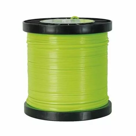 HELIOTRADE Fil Carré Pour Débroussailleuse 2,4 Mm X 70 M En Bobine (nylon Haute Densité) 3 HELIOTRADE Fil Carré Pour Débroussailleuse 2,4 Mm X 70 M En Bobine (nylon Haute Densité)