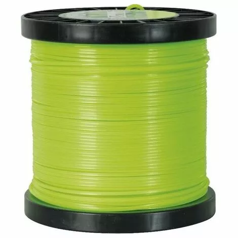 HELIOTRADE Fil Carré Pour Débroussailleuse 2,4 Mm X 70 M En Bobine (nylon Haute Densité) 5 HELIOTRADE Fil Carré Pour Débroussailleuse 2,4 Mm X 70 M En Bobine (nylon Haute Densité) – Image 3