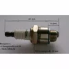 JARDIAFFAIRES Bougie Pour Moteur Briggs Stratton Remplace NGK BR2LM Champion RJ19LM -Débroussailleuse Soldes Magasin 860689 1