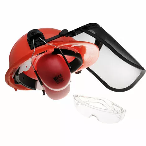 JARDIAFFAIRES Casque Forestier Professionnel Avec Visière Et Anti-bruit Normes CE 4 JARDIAFFAIRES Casque Forestier Professionnel Avec Visière Et Anti-bruit Normes CE – Image 2